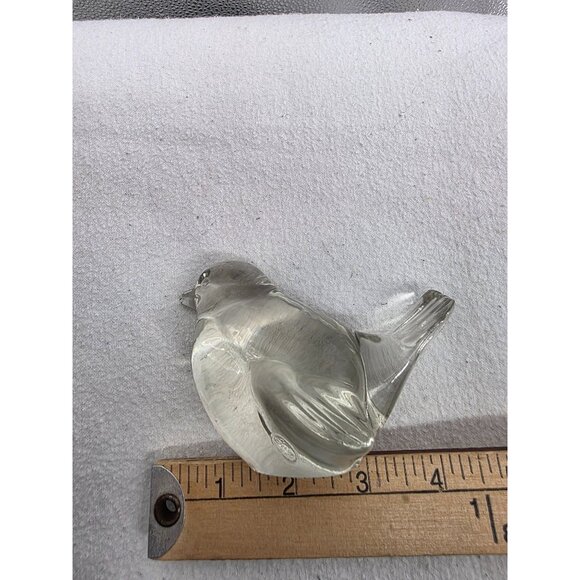 Glass‎ Bird Figurine By Goebel 3.5" Collectible Ornament Decor - Picture 6 of 8